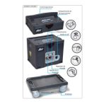 ⁦كمبروسر 3 لتر 160 لتر/دقيقة 1.5 حصان بـ زيت خافض صوت AIRBOX⁩ - الصورة ⁦3⁩