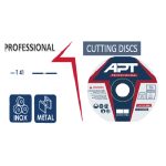 Stainless - Steel Cutting Disc 230x1.9x22.2 mm APT PRO - T42Model - APT APTP22301922 - Image 2