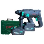 ⁦شاكوش تكسير وتخريم بدون شربون 2 بطاريه 20 فولت 4 امبير موديل – DWT ABHP-20-20 DN-4 BMC⁩ - الصورة ⁦2⁩