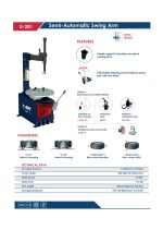 Automotive Workshop Equipment - Semi-Automatic Tire Changer Model APT U-201 - Image 2