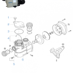 قاعدة تثبيت وحامل محرك مضخات كريبسول، طراز Kripsol KS / KSE Motor Base / Support Foot