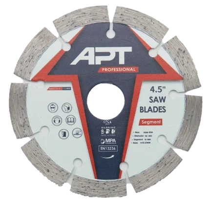 Dry Diamond Cutting Disc for Walls and Concrete 180 mm PRO APT Model DW200314-7