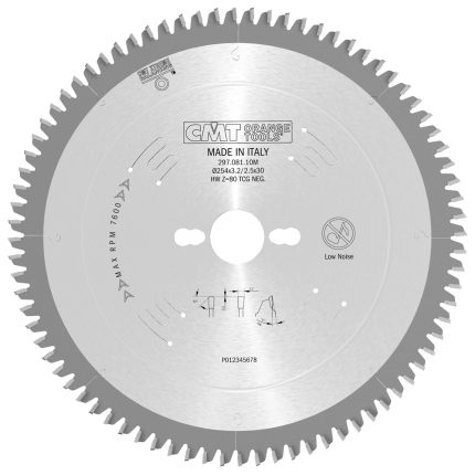 CMT Orange Tools Cylinder Saw Jigsaw Metals Size 450x3.8/3.2x32 mm