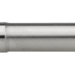 IZAR Cutting Tool - Long Aluminum Finishing End Mill HSS 1-Flute Size 6x80 mm