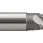 IZAR Blade End Mill (End Mill) Roughing 4-Flute HSS-E (Cobalt 8%) Size 10x72 mm - Model 46529