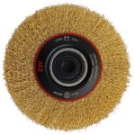 JAZ Wire Brush Circular Wide 100 mm (4 in) Steel 0.3x22x18 mm Multiple (CT1007E99)