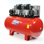 Air Compressor Cast Iron FIAC Motor Power 10 HP Flow Rate 1976 L in min Made in Italy900 L Model ABT900/1976