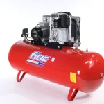 Air Compressor - Cast Iron FIAC Capacity 500 L Motor Power 10 HP 3-Phase Flow Rate 988 L/min Made in Italy Model AB500/988 TF+T