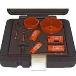 Bi-Metal Hole Saw Set (Set Holes) Bi-Metal 9 Pieces Bahco