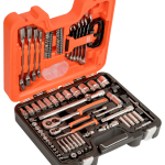 Socket Set Deep 1/4 and 1/2 in with Wrench Set Ring Bahco S910