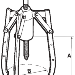 Mega Transmission Jack (Transmission Jack) 0.6 ton (TRS600)