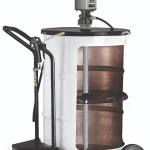 SAMOA Set Grease Unit Mobile PM35 Ratio 60:1 for Drum 185 kg, Flow 2000 kg/min (Gun - / Trolley Drum)