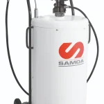 SAMOA Set Grease Unit Mobile PM35 Ratio 60:1 for Drum 50 kg, Flow 2000 kg/min (Gun - Trolley Drum)