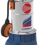 Pedrollo Pump Submersible for Sewage with Impeller, Model ZXm 1 A/40 (0.85 HP / 220 V)