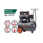 Air Compressor 30 L Oil - Free Aluminum 1400 W DWT K14-30 OA - Image 2