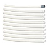 Genuine Flexible Suction Hose Set for Cleaners Automatic from Hayward Pool Products, Length 9.7 m (32 ft), Model PVCHK1900WH