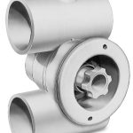 Hayward Spare Part - Integrated Air and Water Injector and Pools, Size 1.5" x 1.5" White, Part No. SP1434PAKA