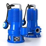 مضخة زينيت الغاطسة بنظام الفرم والتقطيع، موديل GR BluePRO 550 (5.5 حصان / 380 فولت)