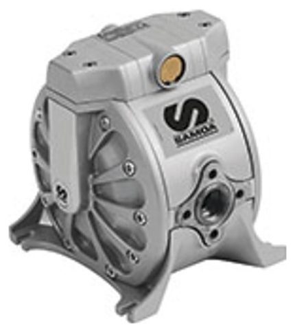 SAMOA Diaphragm Pump (Diaphragm) Operated Air - Operated DP200, Aluminum 1 in, Maximum Flow 200 L/min Buna - N (Oil/Oil Exhaust/Diesel)