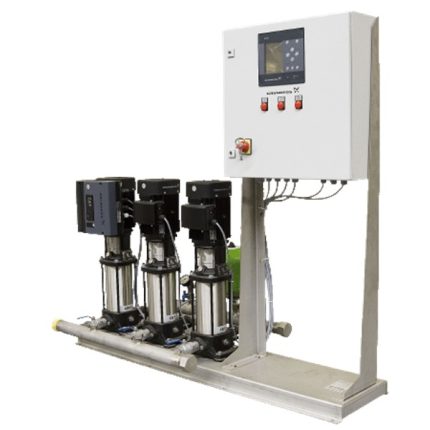Grundfos Smart Pressure Booster System, Model Hydro MPC-F 3 CR 45-4 (Total 45 HP / 380 V)
