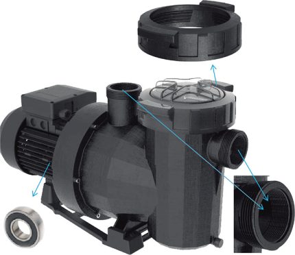AstralPool Swimming Pool Pump Victoria Plus Silent 200M - Model 65566