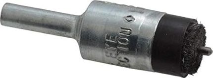 Osborn Pilot-Bond End Brush 1/2 in Diameter, 1/4 in Shank