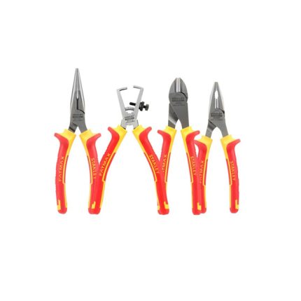 STANLEY MAXSTEEL 4-84-489 Insulated Pliers Set